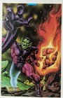 Super-Skrull Luke Cage Marvel Masterpieces Comic Panel Poster Art Pin-Up Jusko