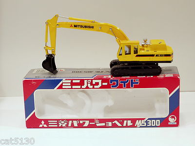 Mitsubishi MS300 Excavator - 1/48 - Shinsei #606 - N.MIB | eBay