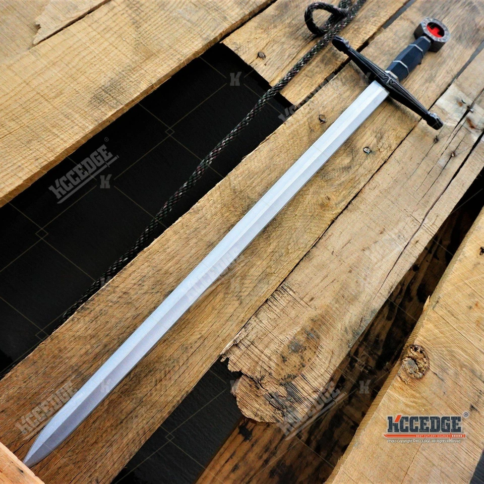 Espada Corta Cruzada Reino de los Cielos Medieval 22.5" de Ibelin Foto 2 de 4