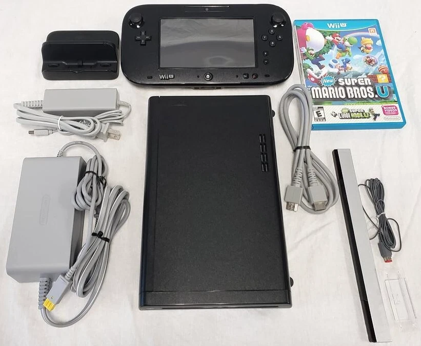 Nintendo Wii U - Deluxe NTSC-U/C Video Game Consoles for sale | eBay