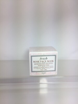 Fresh Rose Face Mask Hydrate Tone Deluxe Travel Size .5oz