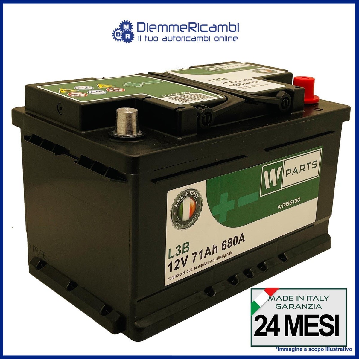 Batteria Per Auto Moderne Din Batteria Per Auto 44ah Prezzo Batteria Auto Expedit Moving Energy 12V 44Ah 390A - Made In Italy, Senza Manutenzione, Dimensioni 20.5x17.5x19 Cm Batteria Auto 12v 44ah - 3