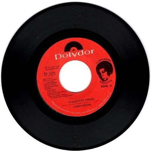 James Brown -Sexy Sexy Sexy / Slaughter Theme 7" 45 RPM Single - Image 2 of 4