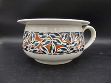 BADONVILLER-BEAU POT DE CHAMBRE AU DECOR DE BRANCHAGES -VASE DE NUIT/D'AISANCE