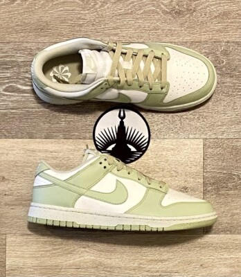 Nike Dunk Low Next Nature  Olive Aura  White HF5384-300 Women s 9, Men s 7.5
