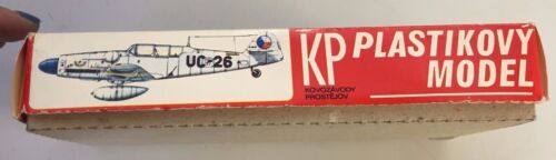 Vintage Czechoslovakia Airplane Military Model Kit AV-IA CS-199 K P Plastikovy - Picture 2 of 5