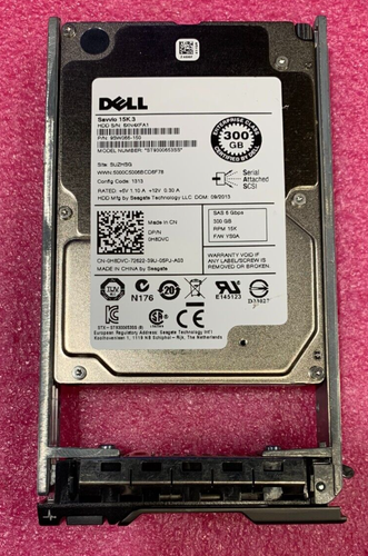 Hd Dell Enterprise Plus 300gb Sas2.5 15k St9300653ss Prateado