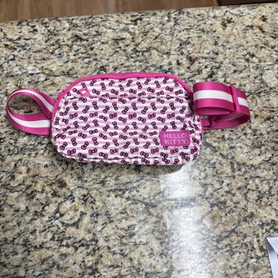 Bioworld Hello Kitty Bumbag Cross Body/Chest Bag Pink Bows