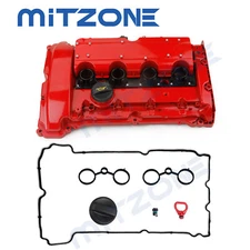 ALUMINUM Red Valve Cover Kit for 2007-2012 N14 Mini Cooper S JCW 1.6L Turbo