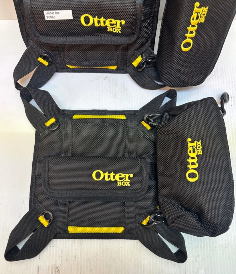 Lot Of 2 OtterBox Utility Series Latch Case 10 inch Tablet - Black/Yellow T0965 - Image 3 of 4