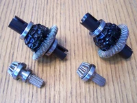 Fits Traxxas 8s X-Maxx Front & Rear H/D Differential Ring & Pinion Gear Diff Set