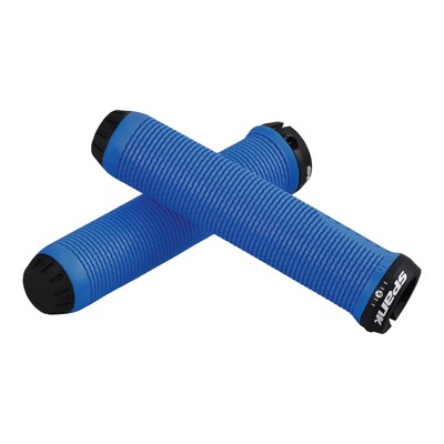 Lenkergriffe Spike 30 Lock-On 30mm x 145mm Blau SPGRP00152130 SPANK Fahrrad MTB