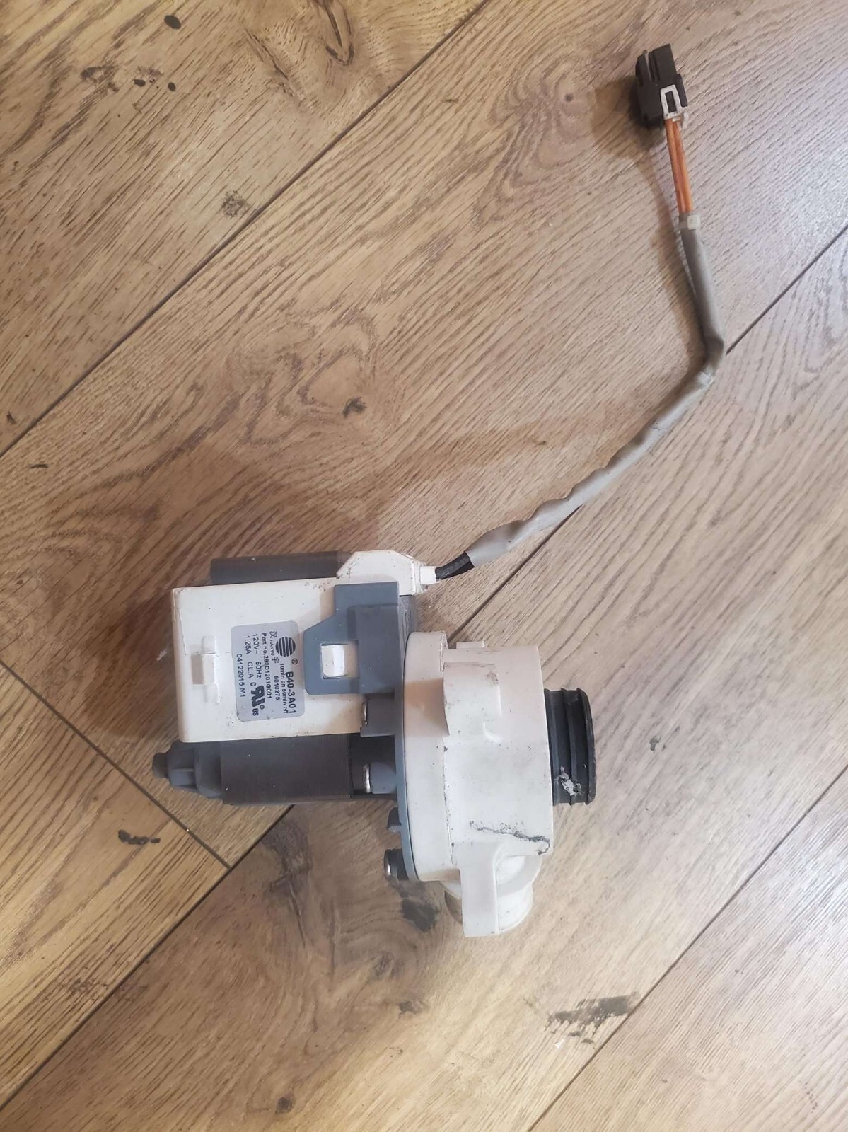 Hotpoint Washer Drain Pump FOR GE P/N WH23X28418 290D1201G001