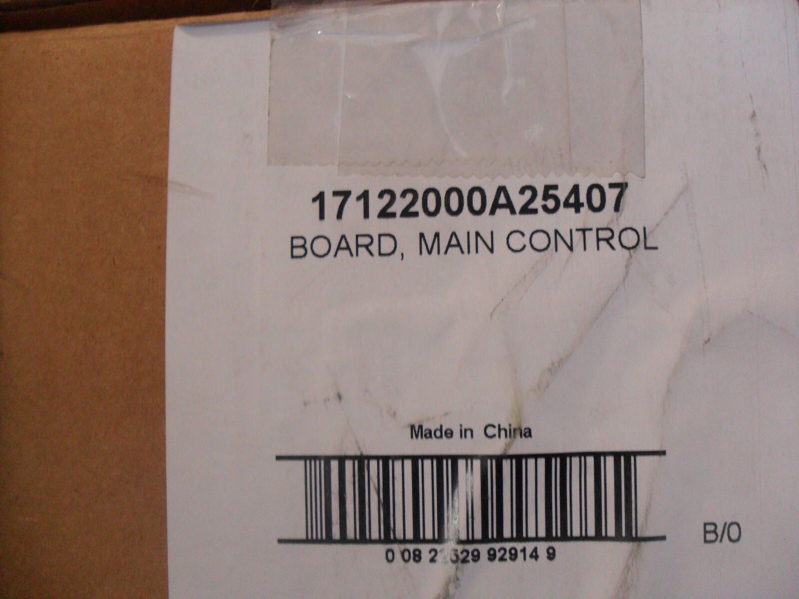 CARRIER MAIN CONTROL BOARD 17122000A25407 FOR REFRIGERATOR