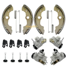 Front Brake Wheel Cylinders & Shoes for Honda TRX350 TRX350D 1986 1987 1988 1989