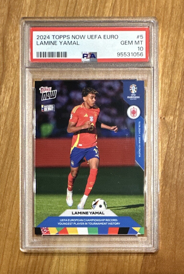 ヤマル 直筆サイン 2024 Topps Dragon Yamal 2024 Topps Barcelona