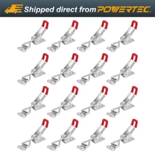 POWERTEC 16PK Toggle Clamp, 220 lbs Holding Capacity (20332-P2)