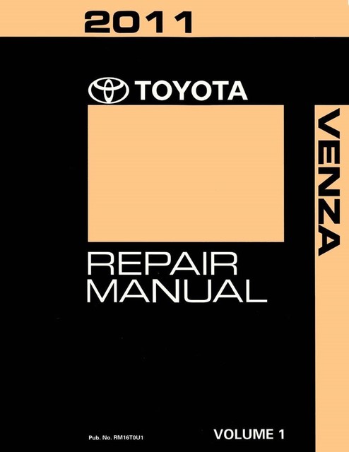 Toyota venza manual