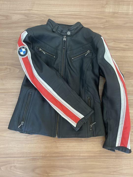 BMW Motorrad Club Leather Jacket S - Gem