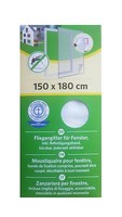 Aktion Fliegengitter-Set 150 X 180Cm Weiß + Klettband Insektenschutz GittertüLl