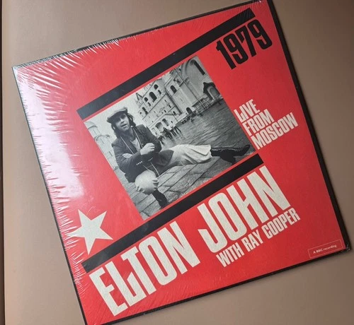Elton John With Ray Cooper - Live From Moscow Vinyl, 2019 RSD - Sealed, Unopened