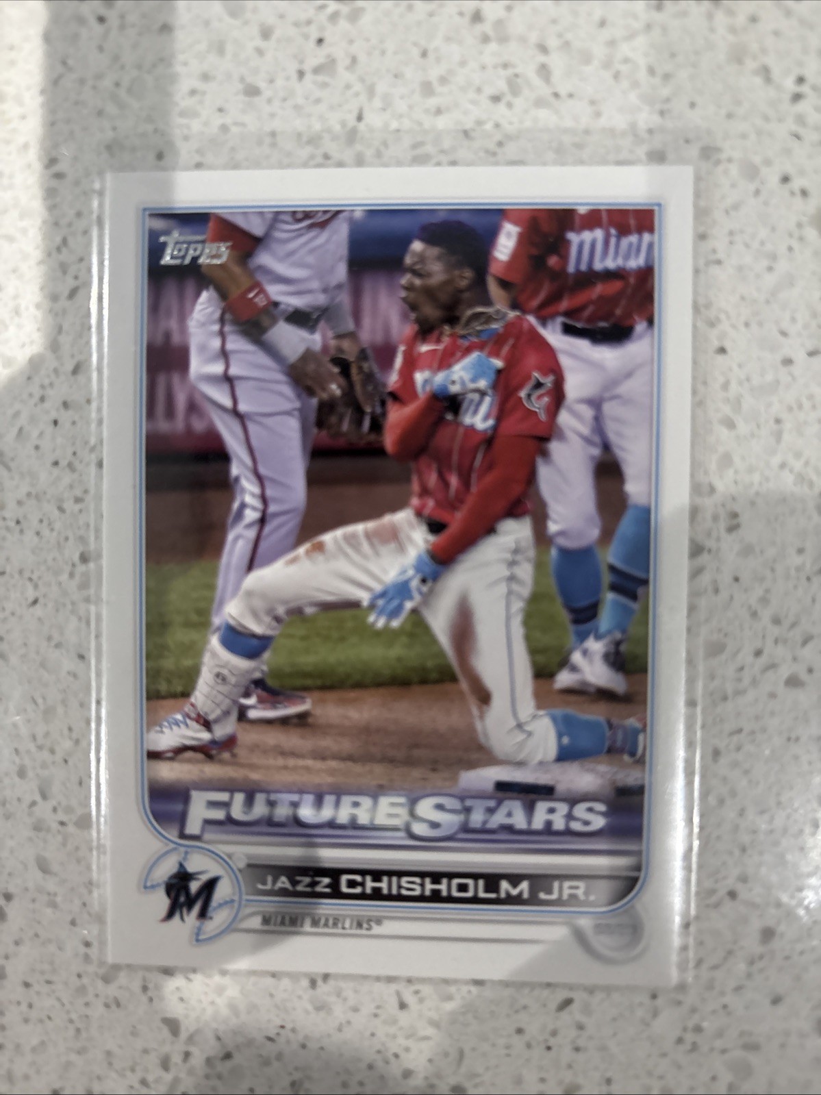 Jazz Chisholm Jr 2022 Topps Series 1 Future Stars #6 Miami Marlins Rookie Card