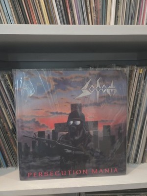 Sodom - Persecution Mania 1988 US 1st Steamhammer - Vinyl Record LP Album VG+
