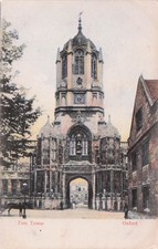 VINTAGE POSTCARD -  OXFORD  - Tom Tower