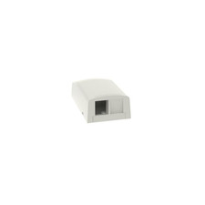 Panduit NK2BXIW-A Surface Mount Box Plenum ABS 2 Port Off White