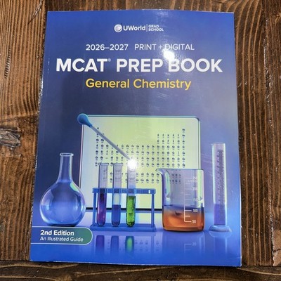 UWorld MCAT General Chemistry Prep Book for the 2026-2027 exam cycle