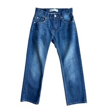 Levis 505 Regular Fit Jeans Kids 10 Reg Medium Wash Adjustable Waist W25 L25