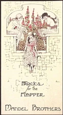 Frocks for the Flappers Mandel Brothers Dresses Brochure Art Deco Graphics