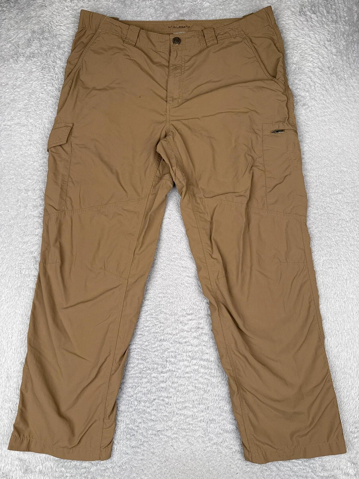 Columbia Pants Mens 36x30 Brown Cargo Lightweight Omni-Shade Outdoor Nylon
Opens in a new window or