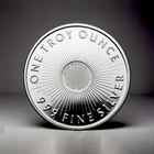 Sunshine Minting 1-oz Silver Round .999 Fine Mint Mark SI 🪙🪙🔥🔥🔥🇺🇸