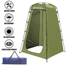 Pop Up Privacy Tent Portable Camping Shower Toilet Changing Room Outdoor Hiking