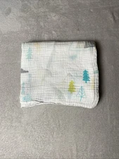 Target Cloud Island Adventure Awaits Muslin Baby Blanket Mountains Trees Swaddle