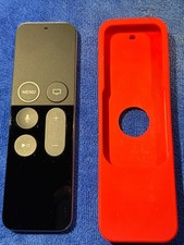 Apple TV Siri 4th Generation Remote Control A1962 with new silicone cover