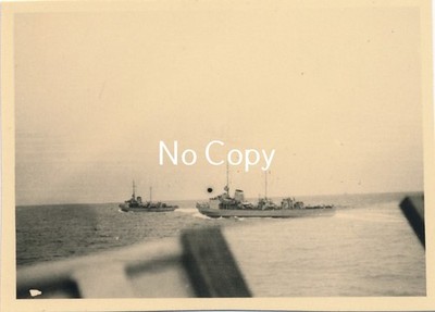 Foto: WK II, Norwegen, Flottille, Kriegsschiff X 225