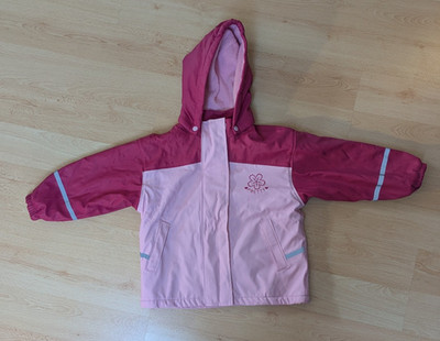 Winterjacke Regenjacke Jacke Mädchen impidimpi 98/104 rosa gefüttert