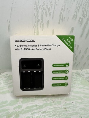 Beboncool X-1 Controller Charger with 2x2550 mAh Battery Packs New