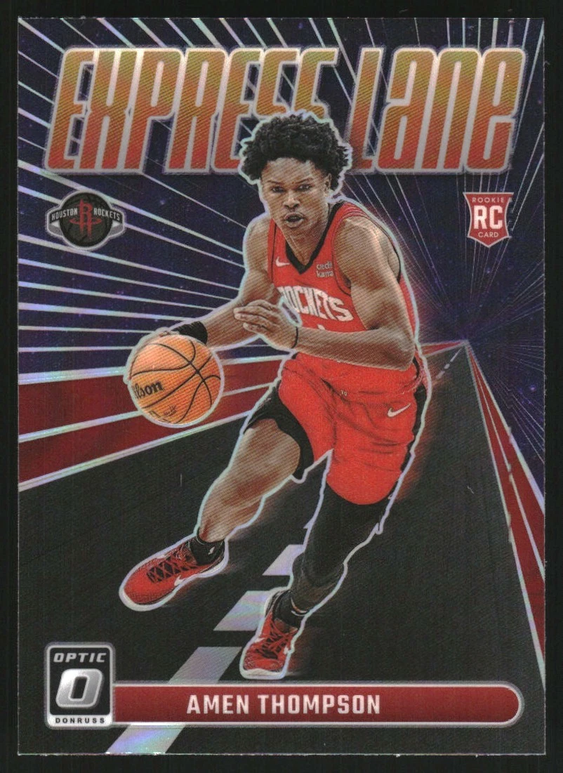 2023-24 Donruss Optic Express Lane Holo #2 Amen Thompson - BSK
