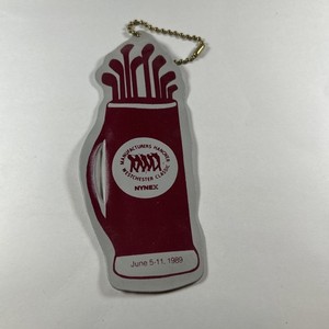 Vintage Manufacturers Hanover West Chester Classic NYNEX 1989 Golf Bag Tag