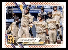 2021 Topps Orange Star 99 Made #323 Slam Diego! - Fernando Tatis Jr & Manny 