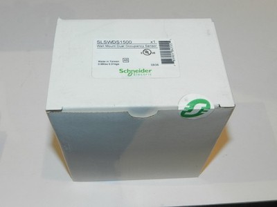 SCHNEIDER SLSWDS1500 DUAL TECHNOLOGY WALL MOUNT OCCUPANCY SENSOR NEW NIB