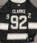BRANDT CLARKE AUTOGRAPH SIGNED LOS ANGELES KINGS NHL JERSEY COA HOCKEY AUTO LARG