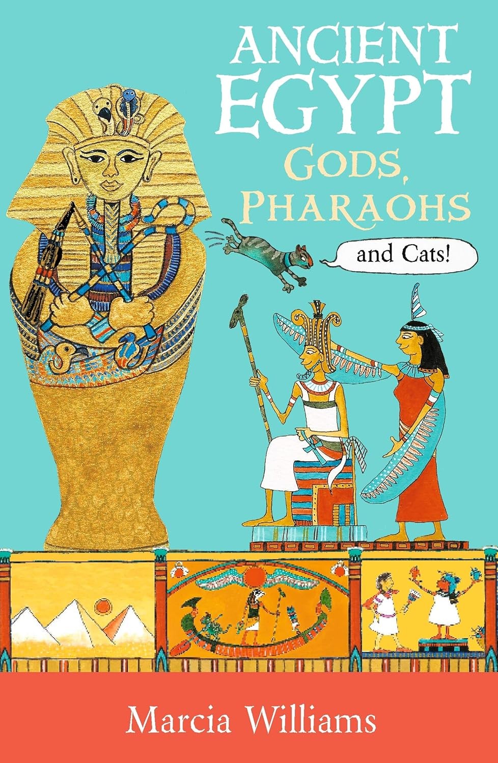 Ancient Egypt Gods Pharaohs and Cats Marcia Williams Paperback History - Image 8