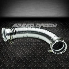 3" ADJUSTABLE/FLEXIBLE SHORT RAM/COLD AIR INTAKE/TURBO DUCTING TUBE PIPE CHROME