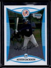 2008 Bowman Austin Jackson Chrome Prospects #BCP50 Yankees