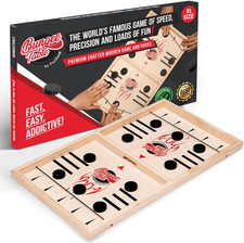 Fast Sling Puck Game - Test Your Speed and Accuracy with This Fast-Paced Wooden