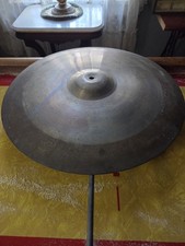 VINTAGE PAISTE Szwajcaria 18 cali crash/ride jak pokazano bez pęknięć